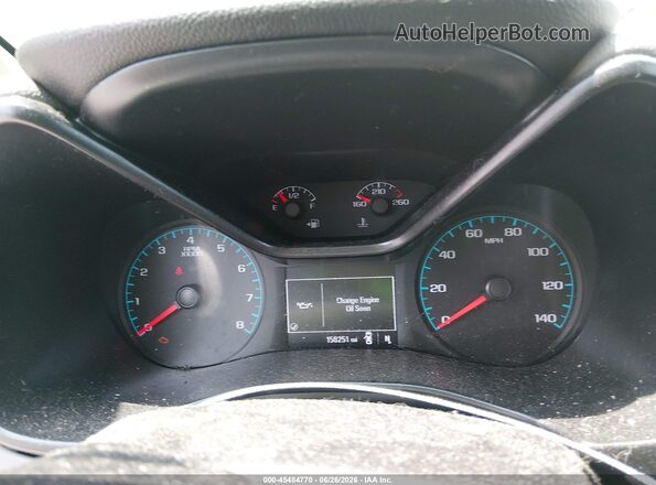 1GCHSBEN2J1133688 2018 CHEVROLET COLORADO White უკანა სავარძლების ხედი
