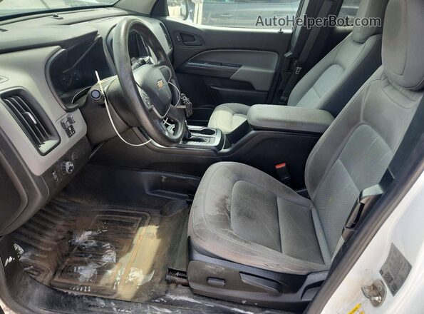 1GCHSBEN8K1207424 2019 CHEVROLET COLORADO Белый Вид салона спереди