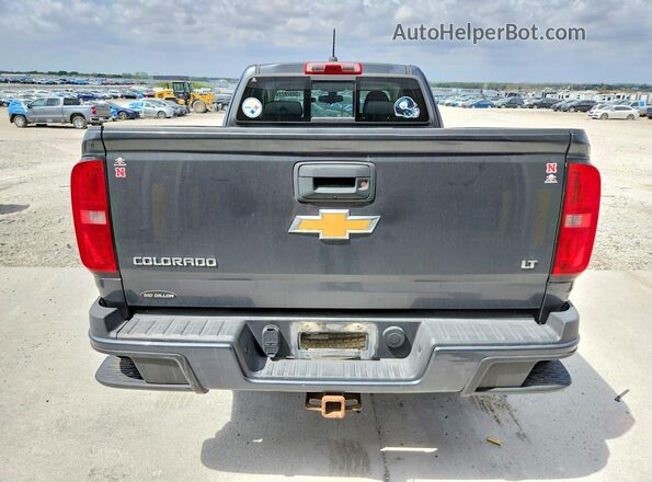 1GCHSCEA2G1120760 2016 CHEVROLET COLORADO Серый Вид сзади