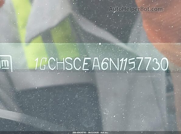 1GCHSCEA6N1157730 2022 CHEVROLET COLORADO Gray Widok komory silnika