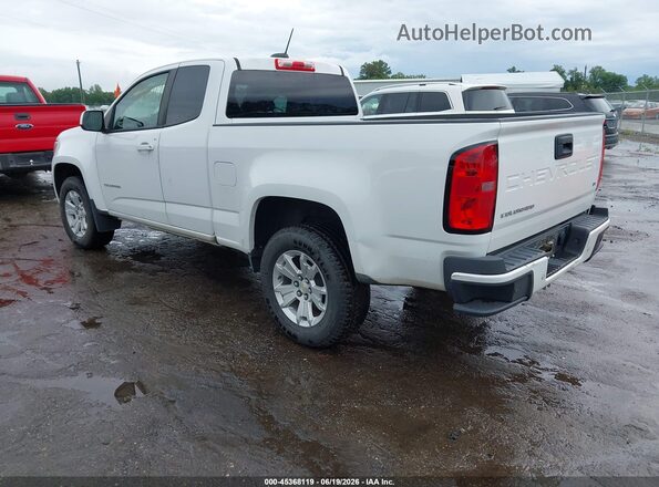 1GCHSCEA9M1143402 2021 CHEVROLET COLORADO White Trasero izquierdo