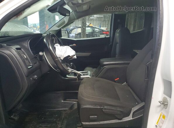 1GCHSCEAXL1183955 2020 CHEVROLET COLORADO White Вид салону спереду