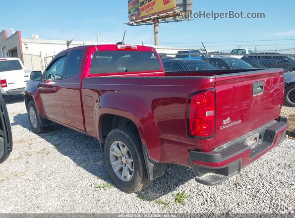 1GCHSCEAXN1110264 2022 CHEVROLET COLORADO Red Задня ліва чверть
