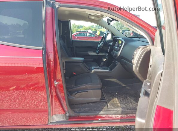 1GCHSCEAXN1110264 2022 CHEVROLET COLORADO Red Вид салону спереду