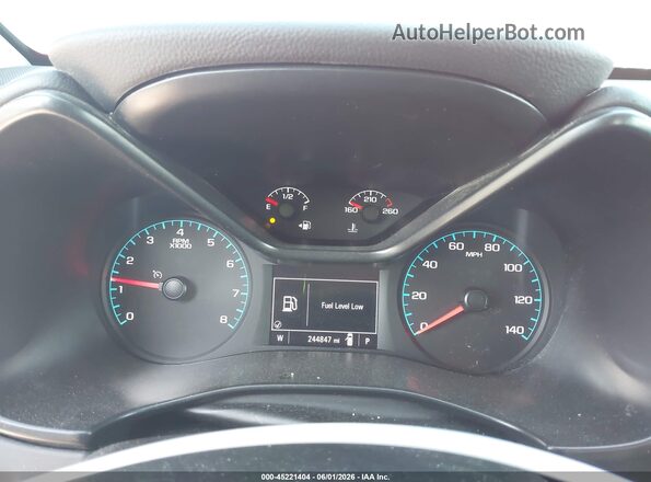 1GCHSCEAXN1110264 2022 CHEVROLET COLORADO Red Вид задніх сидінь