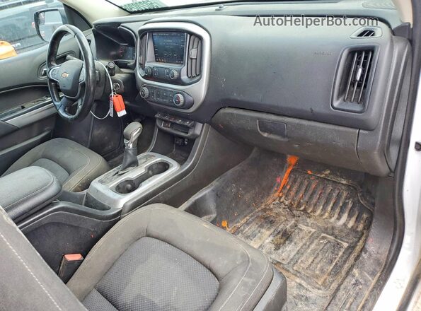 1GCHSCEAXN1119322 2022 CHEVROLET COLORADO White Widok deski rozdzielczej