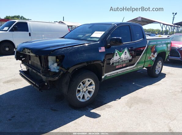 1GCHSCEN0N1314381 2022 CHEVROLET COLORADO Black Առջևի ձախ երեք քառորդ տեսարան