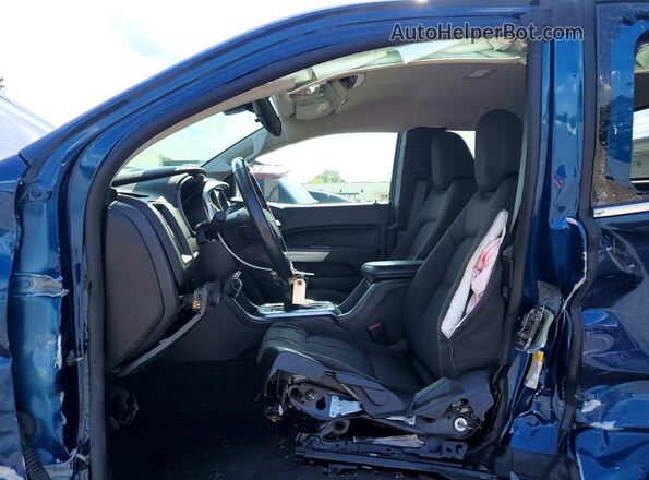 1GCHSCEN2K1176368 2019 CHEVROLET COLORADO Blue წინა სალონის ხედი