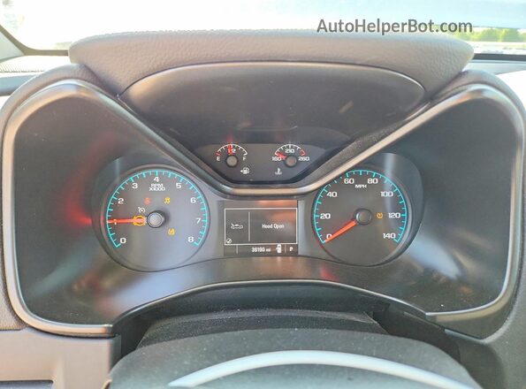 1GCHSCEN6N1116002 2022 CHEVROLET COLORADO Белый Вид щитка приборов