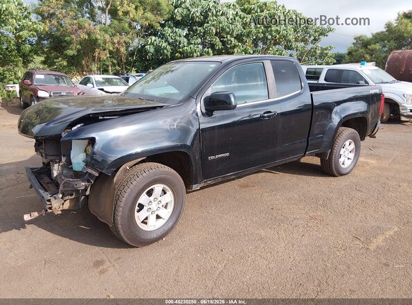 1GCHTBEA4J1122864 2018 CHEVROLET COLORADO Черный Передняя левая четверть