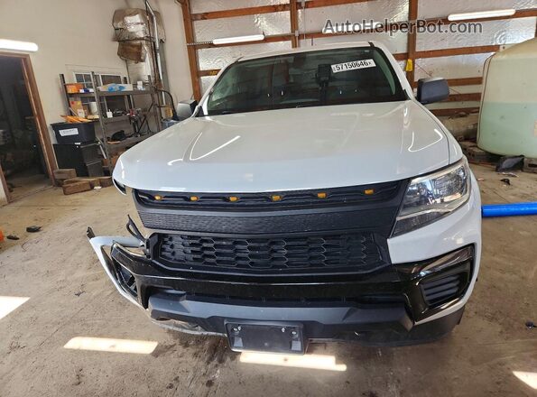 1GCHTBEAXM1107855 2021 CHEVROLET COLORADO White წინა ხედი
