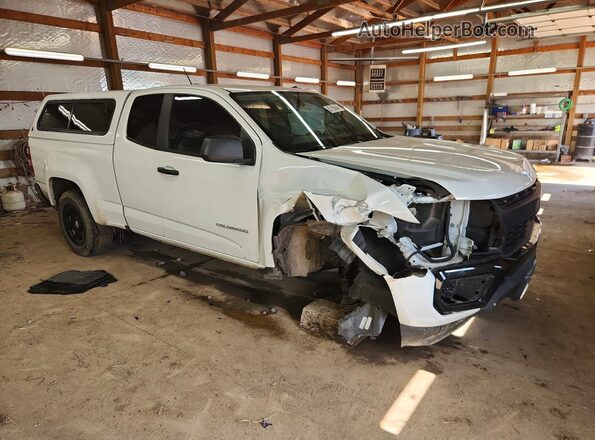 1GCHTBEAXM1107855 2021 CHEVROLET COLORADO White წინა მარჯვენა