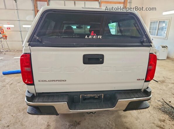 1GCHTBEAXM1107855 2021 CHEVROLET COLORADO White უკანა ხედი