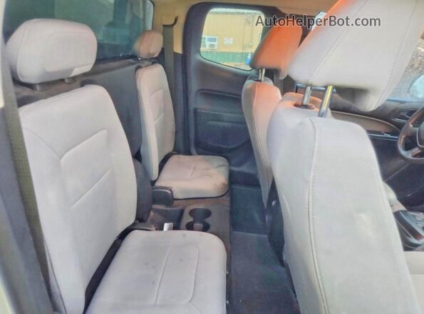 1GCHTBEAXM1107855 2021 CHEVROLET COLORADO White უკანა სავარძლების ხედი