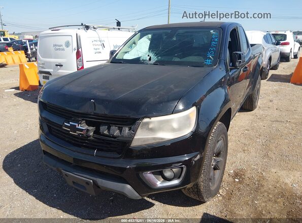 1GCHTCE30G1132159 2016 CHEVROLET COLORADO Black Вид спереду