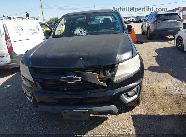 1GCHTCE30G1132159 2016 CHEVROLET COLORADO Black Вид щитка приладів