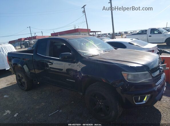 1GCHTCE30G1132159 2016 CHEVROLET COLORADO Black Вид задньої частини салону