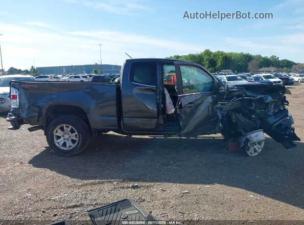 1GCHTCE34G1380107 2016 CHEVROLET COLORADO Gray Սալոնի հետևի տեսք