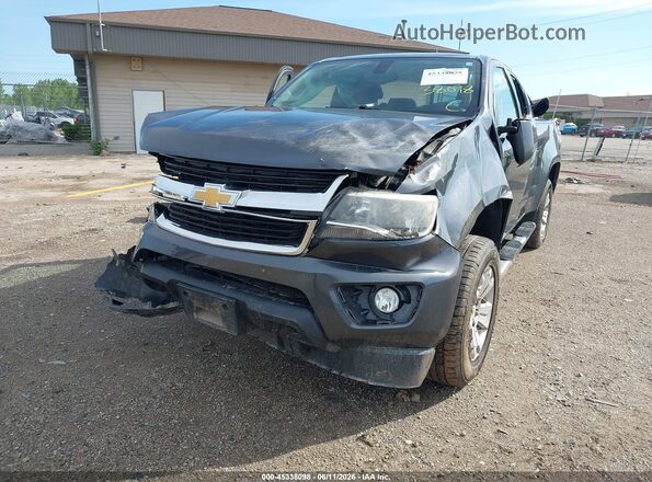1GCHTCE34G1380107 2016 CHEVROLET COLORADO Gray Դիմացի տեսք