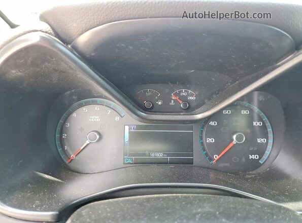 1GCHTCEN4J1158286 2018 CHEVROLET COLORADO Серебряный Вид щитка приборов
