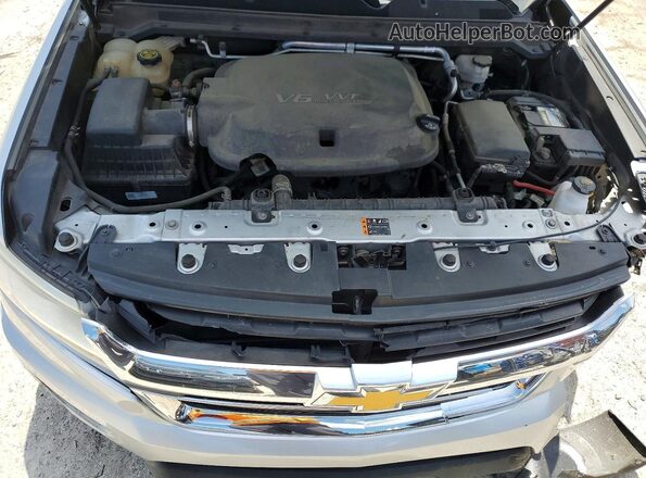 1GCHTCEN4J1158286 2018 CHEVROLET COLORADO Серебряный Вид задней части салона