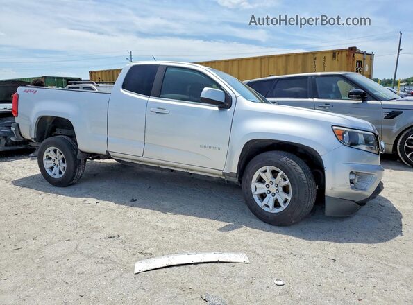 1GCHTCEN4J1158286 2018 CHEVROLET COLORADO Серебряный Передняя правая четверть