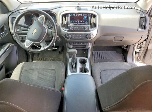 1GCHTCEN4J1158286 2018 CHEVROLET COLORADO Серебряный Вид панели приборов