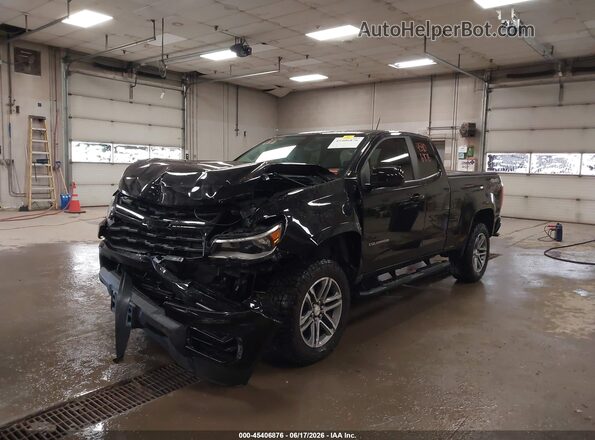 1GCHTCEN4M1294308 2021 CHEVROLET COLORADO Black Передня ліва чверть