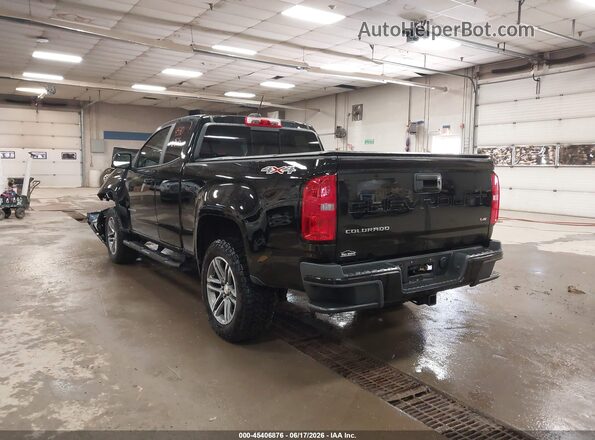1GCHTCEN4M1294308 2021 CHEVROLET COLORADO Black Задня ліва чверть