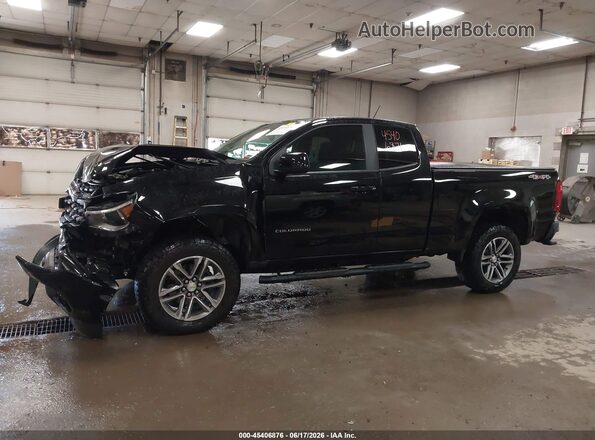 1GCHTCEN4M1294308 2021 CHEVROLET COLORADO Black Панорамний вид салону 360°