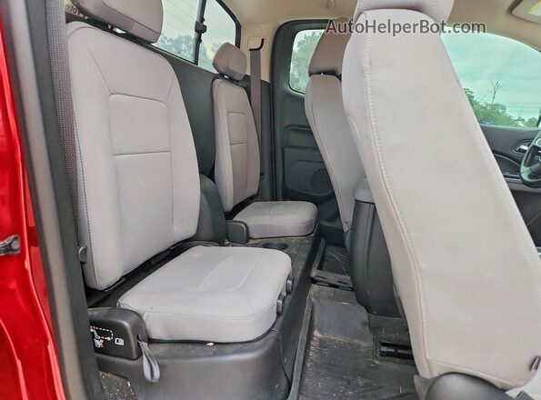 1GCHTCEN6K1125047 2019 CHEVROLET COLORADO Красный Вид задних сидений