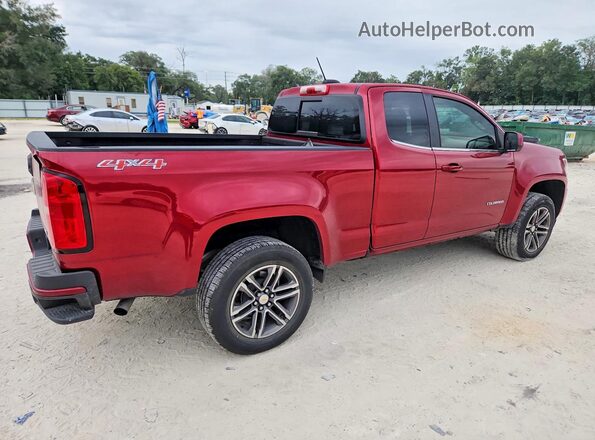 1GCHTCEN6K1125047 2019 CHEVROLET COLORADO Красный Задняя правая четверть