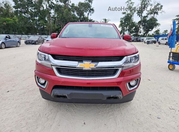 1GCHTCEN6K1125047 2019 CHEVROLET COLORADO Красный Вид спереди