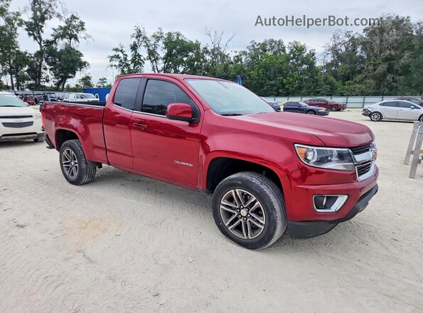 1GCHTCEN6K1125047 2019 CHEVROLET COLORADO Красный Передняя правая четверть