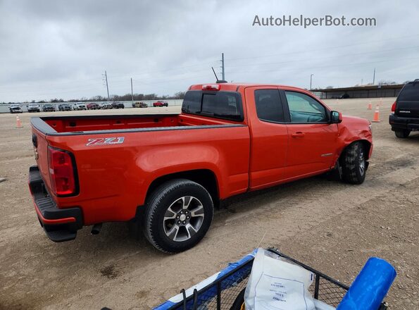1GCHTDE30G1343335 2016 CHEVROLET COLORADO Оранжевый Задняя правая четверть