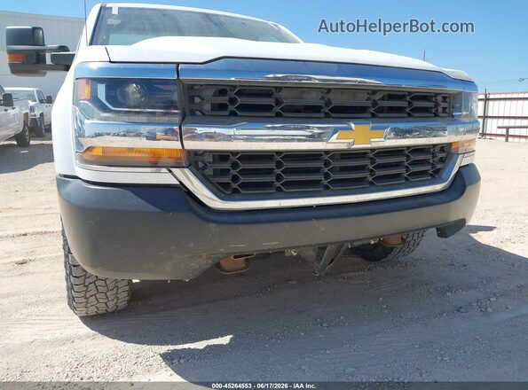 1GCNCNEC0HZ123799 2017 CHEVROLET SILVERADO White ხელსაწყოთა პანელის ხედი
