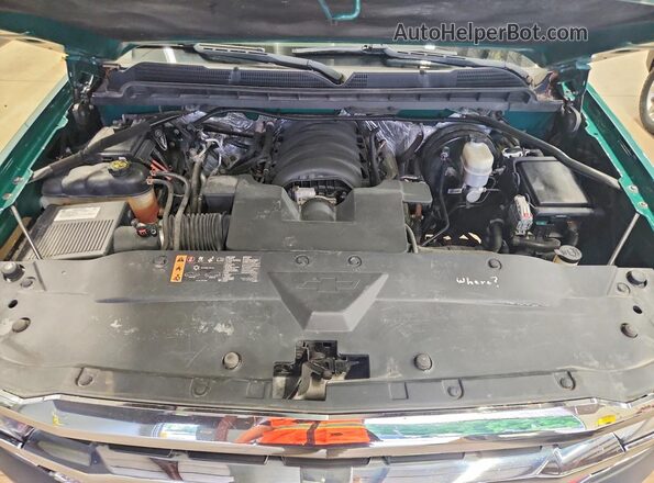 1GCNCNEC0HZ183629 2017 CHEVROLET SILVERADO Green Vista interior trasera