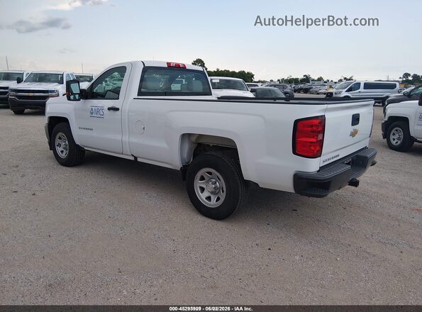 1GCNCNEC3HZ124879 2017 CHEVROLET SILVERADO White Rear left
