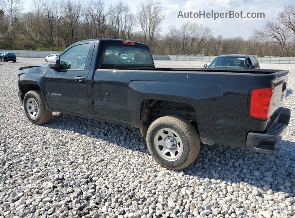 1GCNCNEH2GZ345044 2016 CHEVROLET SILVERADO Black Tył lewy