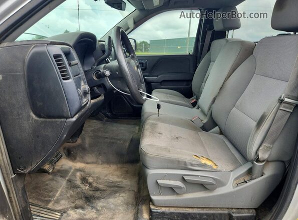 1GCNCNEH3GZ213801 2016 CHEVROLET SILVERADO Silver Вид салону спереду