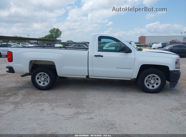 1GCNCNEH7JZ129620 2018 CHEVROLET SILVERADO White Rear interior view