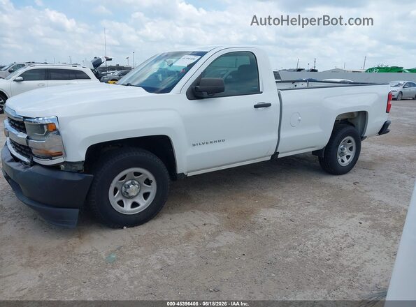 1GCNCNEH7JZ129620 2018 CHEVROLET SILVERADO White Front left