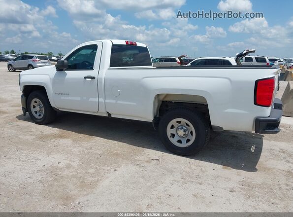 1GCNCNEH7JZ129620 2018 CHEVROLET SILVERADO White Rear left