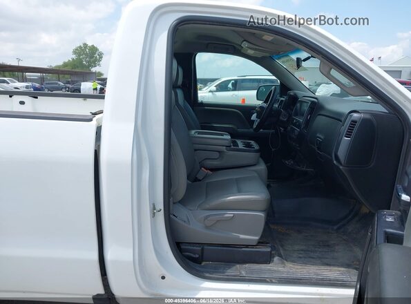 1GCNCNEH7JZ129620 2018 CHEVROLET SILVERADO White Front interior view