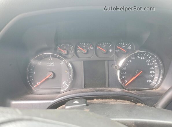 1GCNCNEHXGZ390720 2016 CHEVROLET SILVERADO White Widok zestawu wskaźników