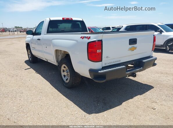 1GCNKNEC4JZ273049 2018 CHEVROLET SILVERADO White Հետևի ձախ