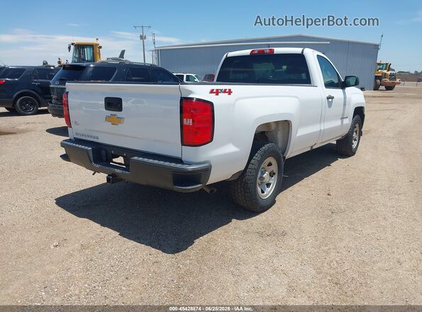 1GCNKNEC4JZ273049 2018 CHEVROLET SILVERADO White Հետևի աջ