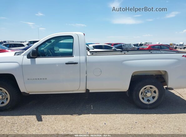 1GCNKNEC4JZ273049 2018 CHEVROLET SILVERADO White Սալոնի 360 աստիճան տեսք