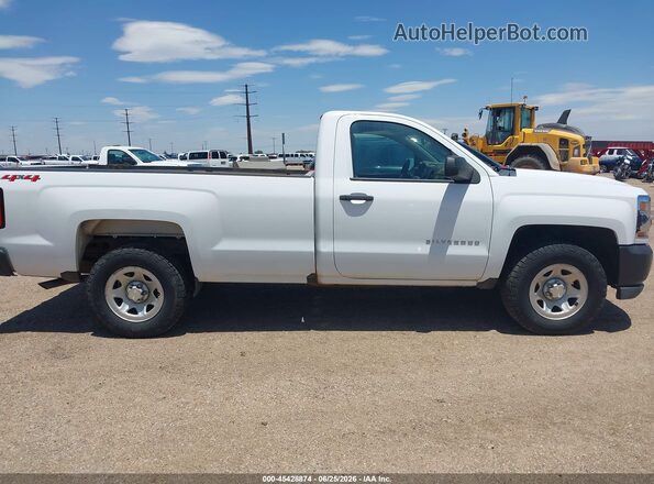 1GCNKNEC4JZ273049 2018 CHEVROLET SILVERADO White Սալոնի հետևի տեսք