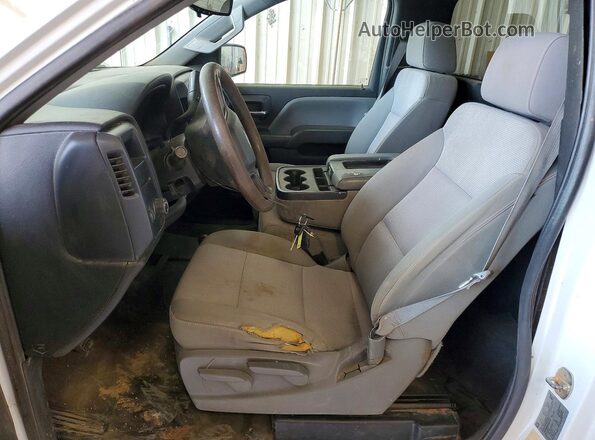 1GCNKNECXGZ202110 2016 CHEVROLET SILVERADO White Вид салону спереду